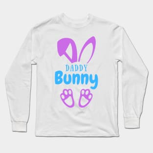 Easter bunny daddy Long Sleeve T-Shirt